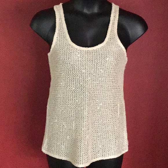 SUGARLIPS SEQUIN TANK TOP SIZE M - Picture 1 of 4